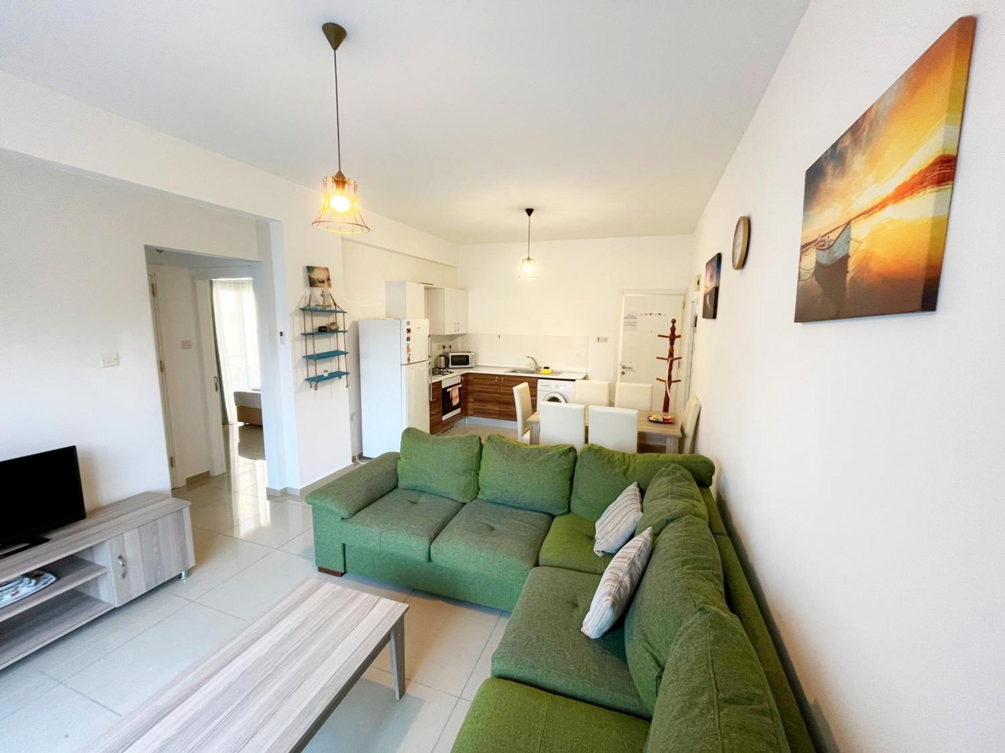 Quitet Two Bedroom Apartment With Private Garden Lukomorye D2 Karavas  Экстерьер фото